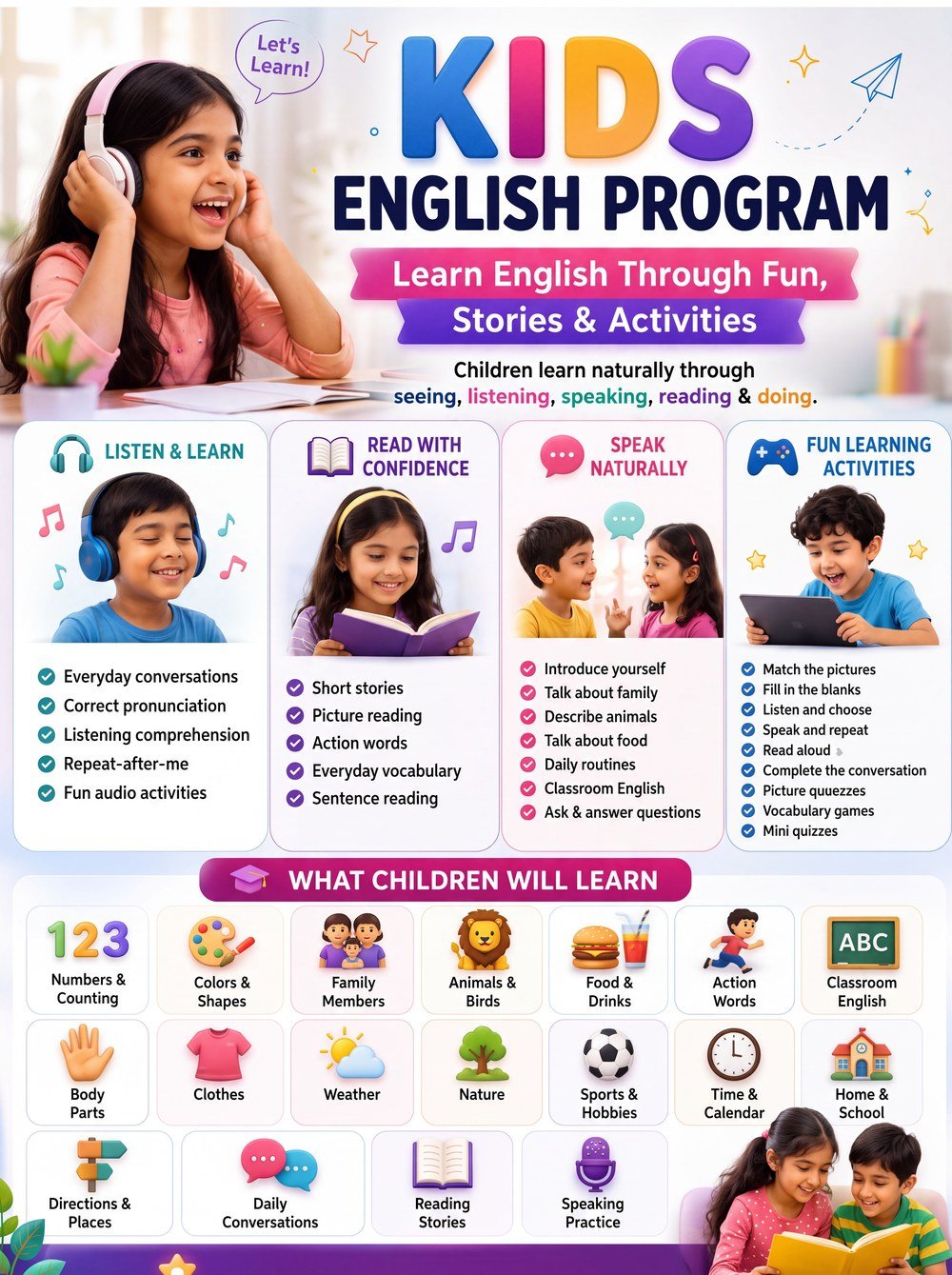 Kids English Program